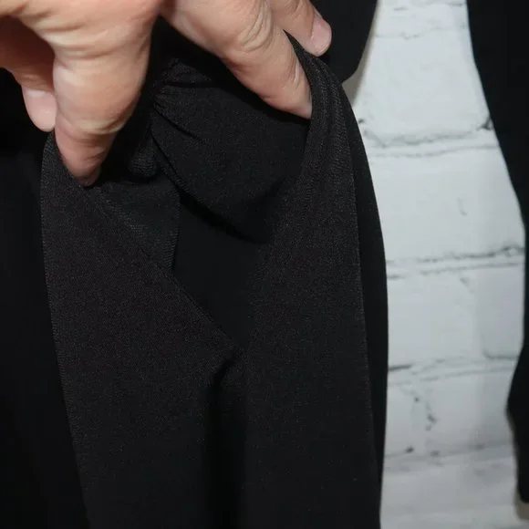 BCBGeneration Black Long Sleeve Romper Women's Size M - Picture 4 of 7